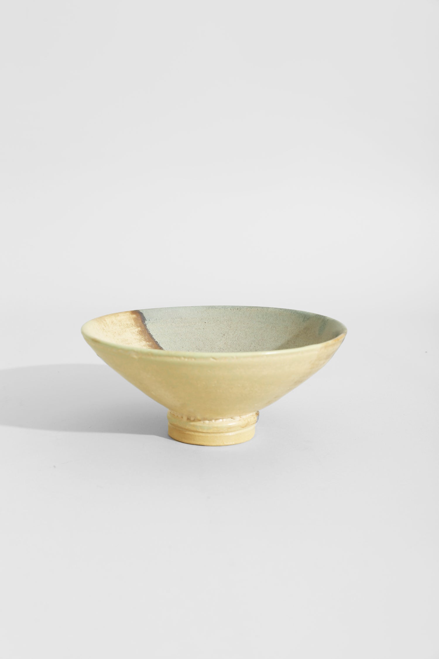 Studio Pottery Pedestal Bowl