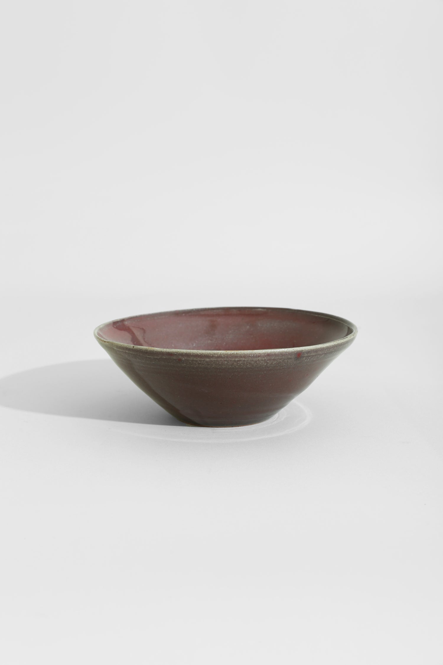 Plum Pottery Bowl