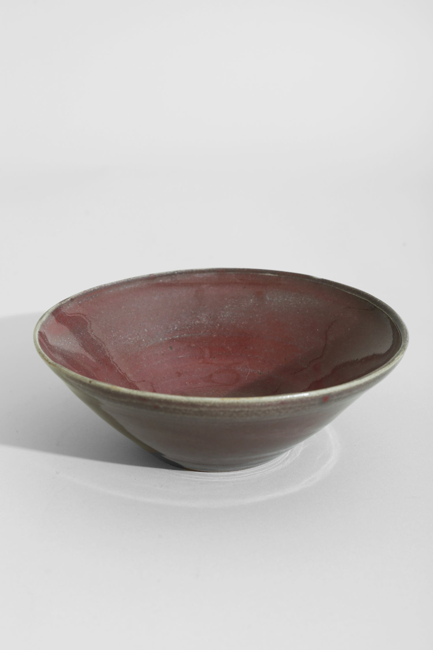 Plum Pottery Bowl