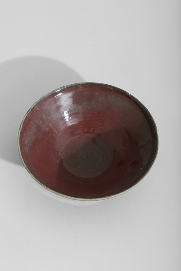 Plum Pottery Bowl
