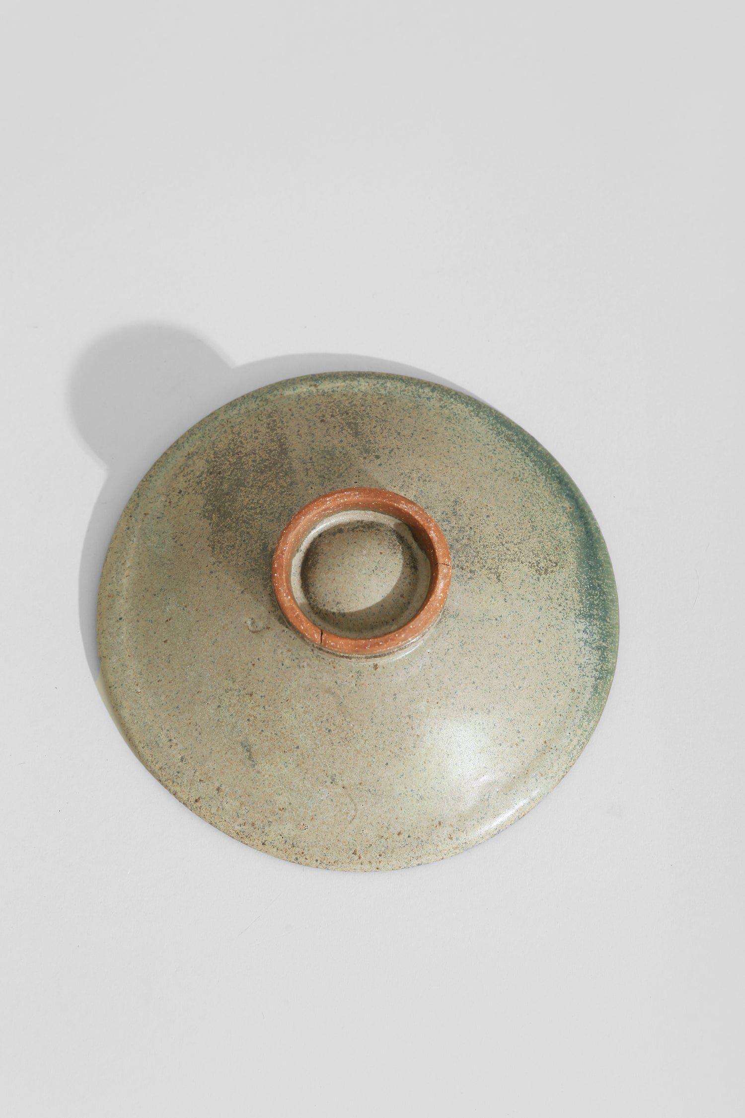 Stone Pottery Pedestal Bowl
