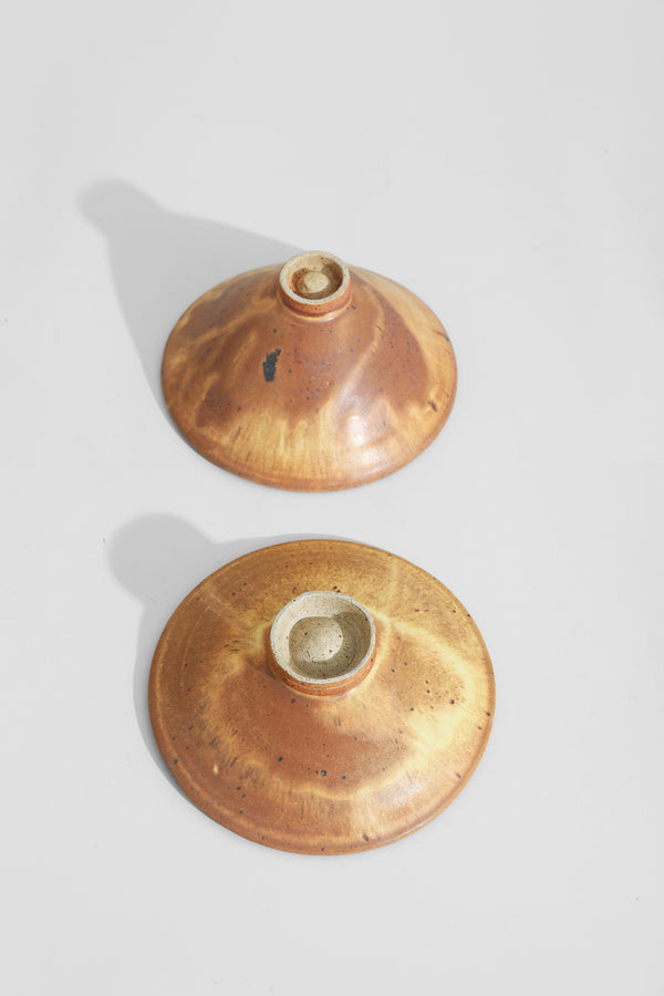 Studio Pottery Pedestal Set
