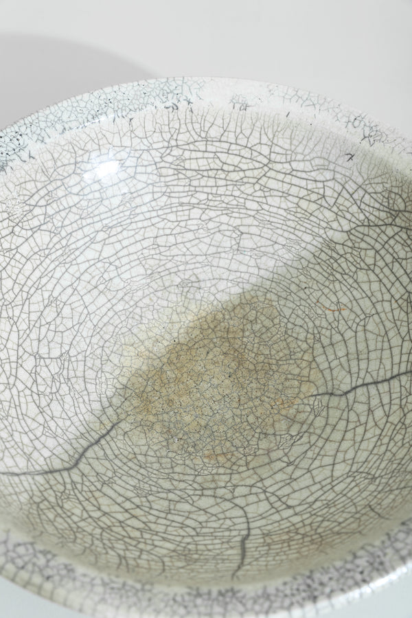 Crazed Ceramic Bowl