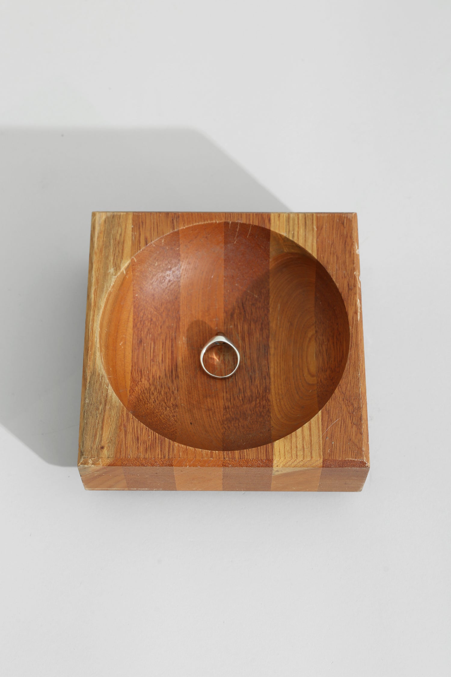 Mid-Century Wood Catchall