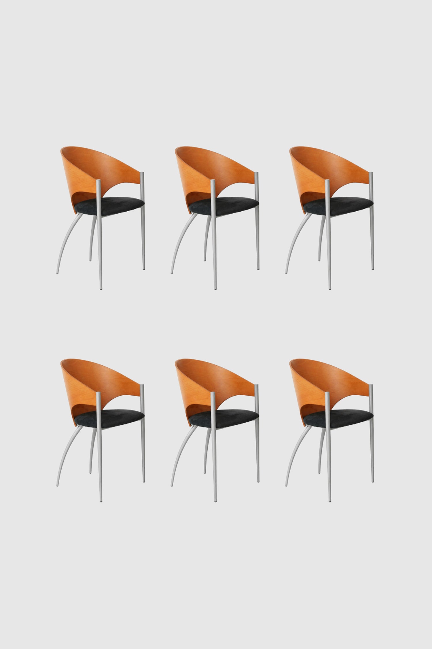 Cattelan Italia Dining Chairs- Set of 6