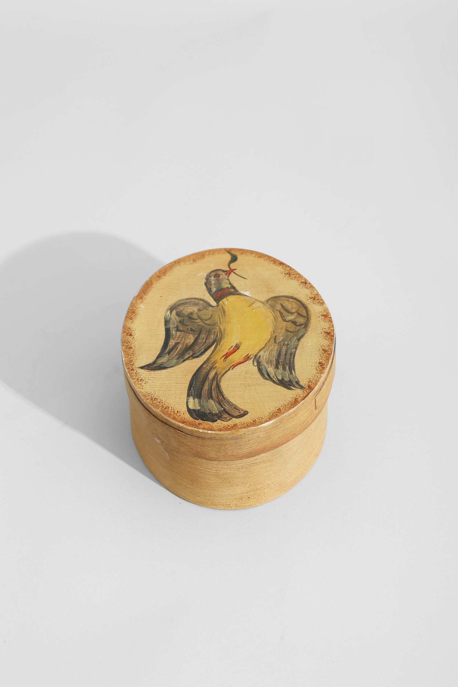 Hand Painted Folk Box