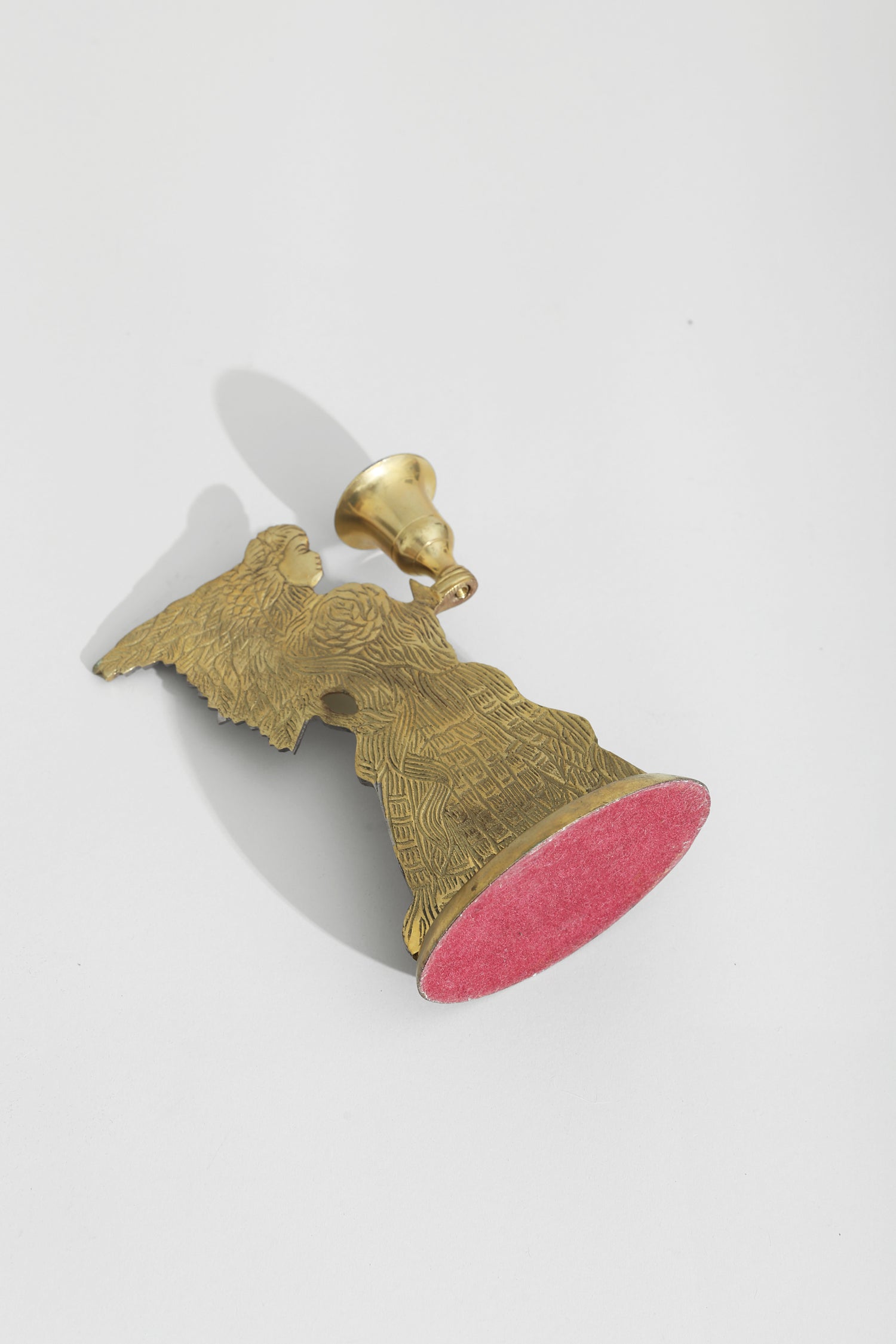 Brass Angel Candleholder Set