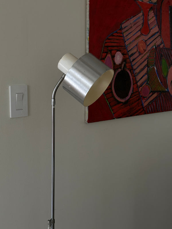 Chrome Tripod Floor Lamp