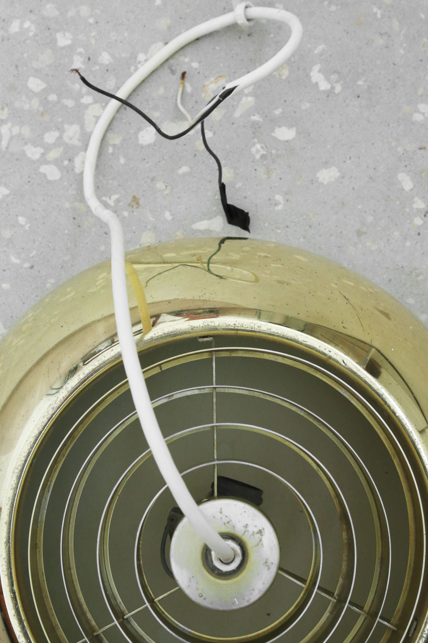 Brass Lightolier Pendant Lamp