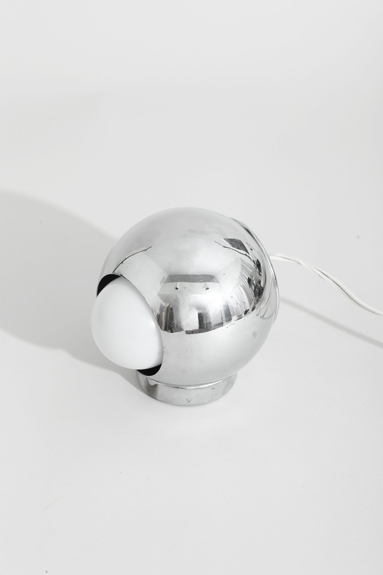 Chrome Eyeball Lamp