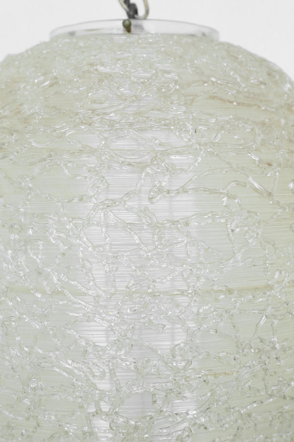 Lucite Spaghetti Swag Lamp