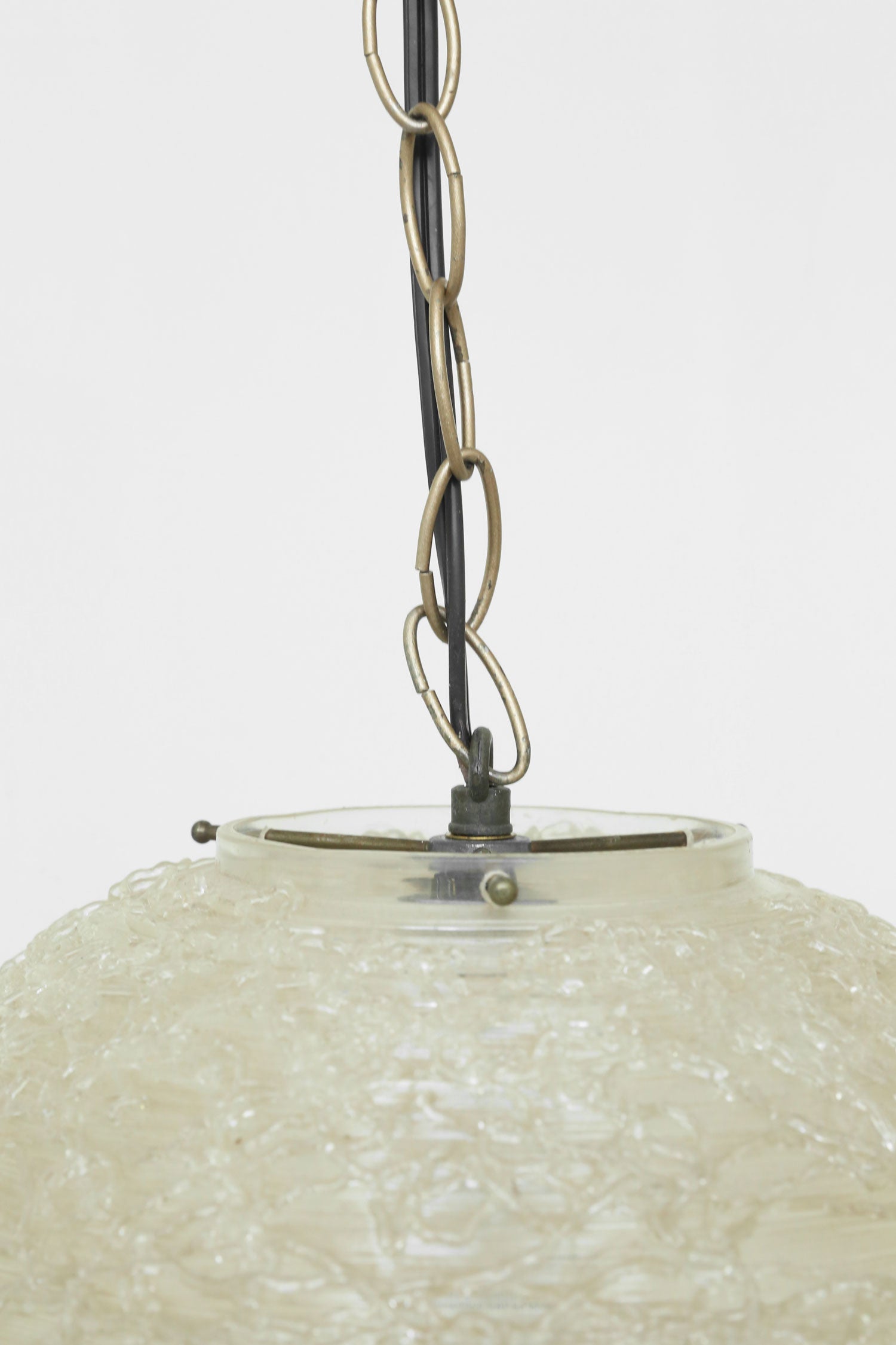 Lucite Spaghetti Swag Lamp