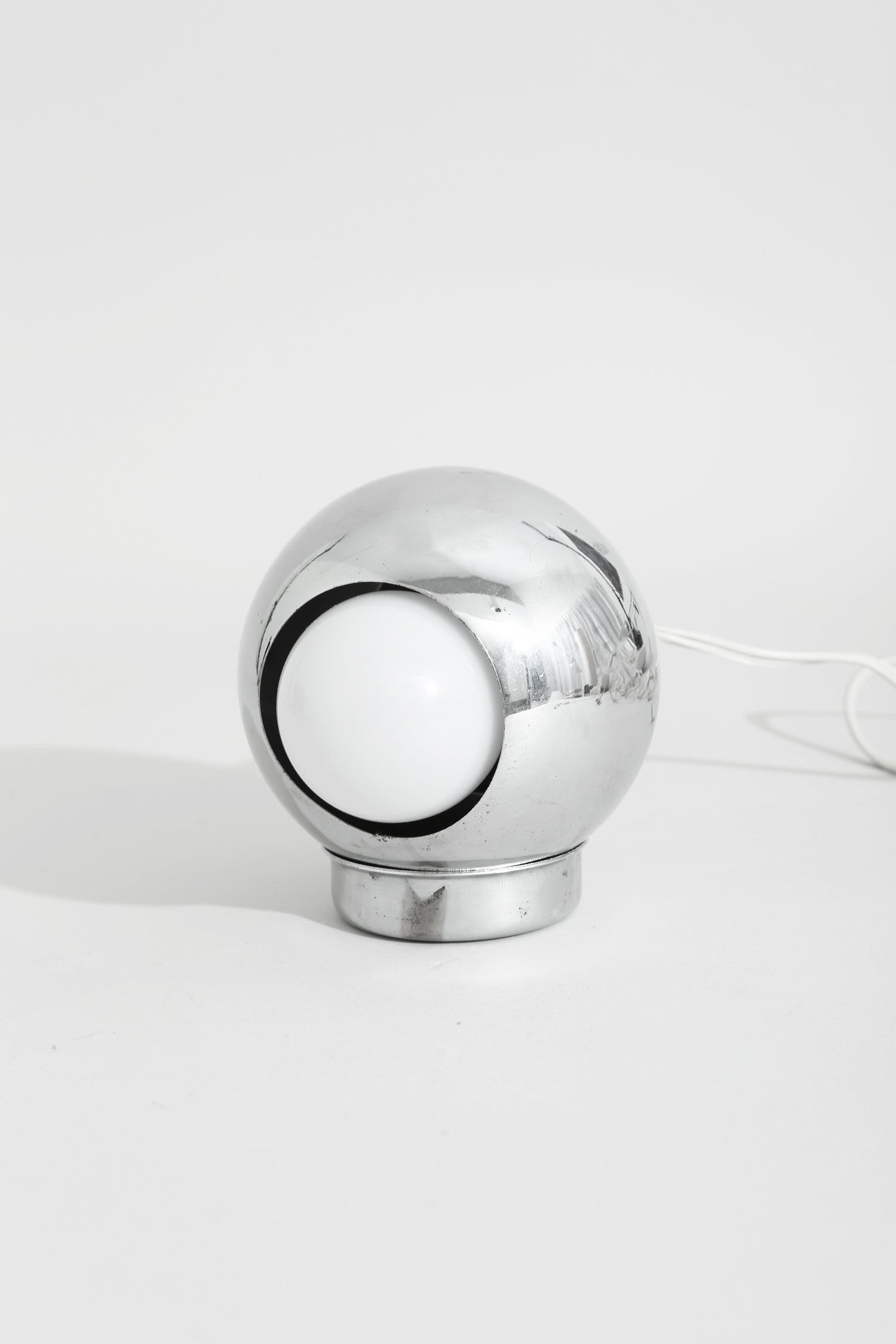 Chrome Eyeball Lamp