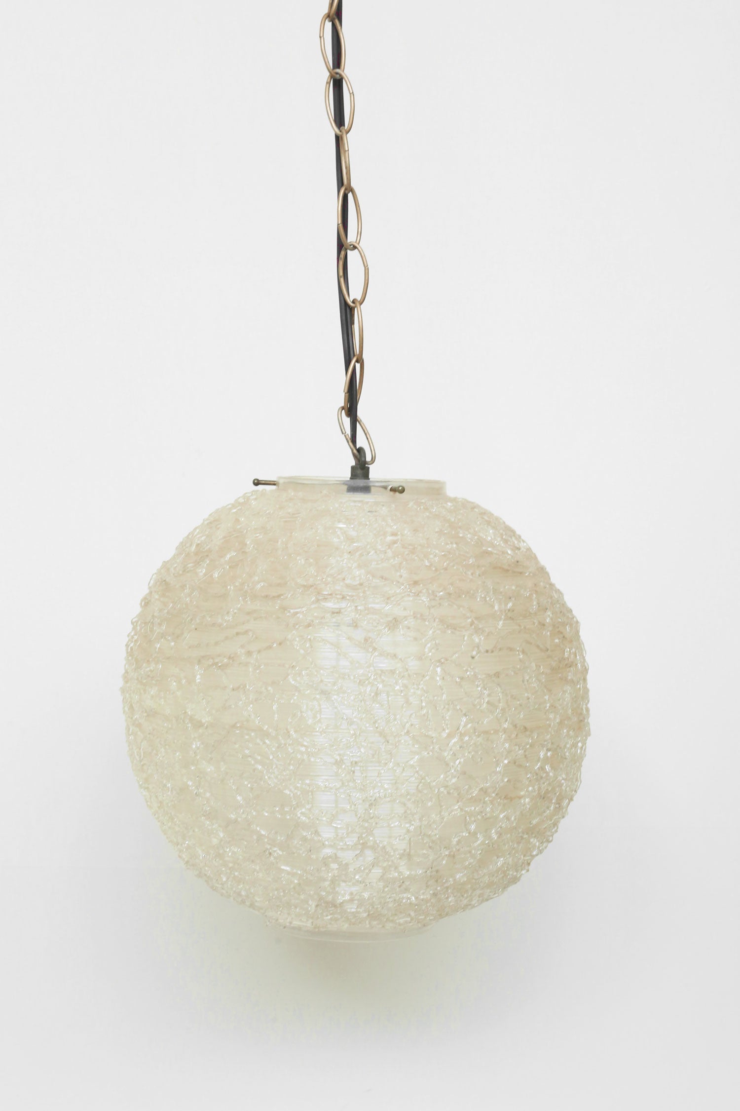 Lucite Spaghetti Swag Lamp