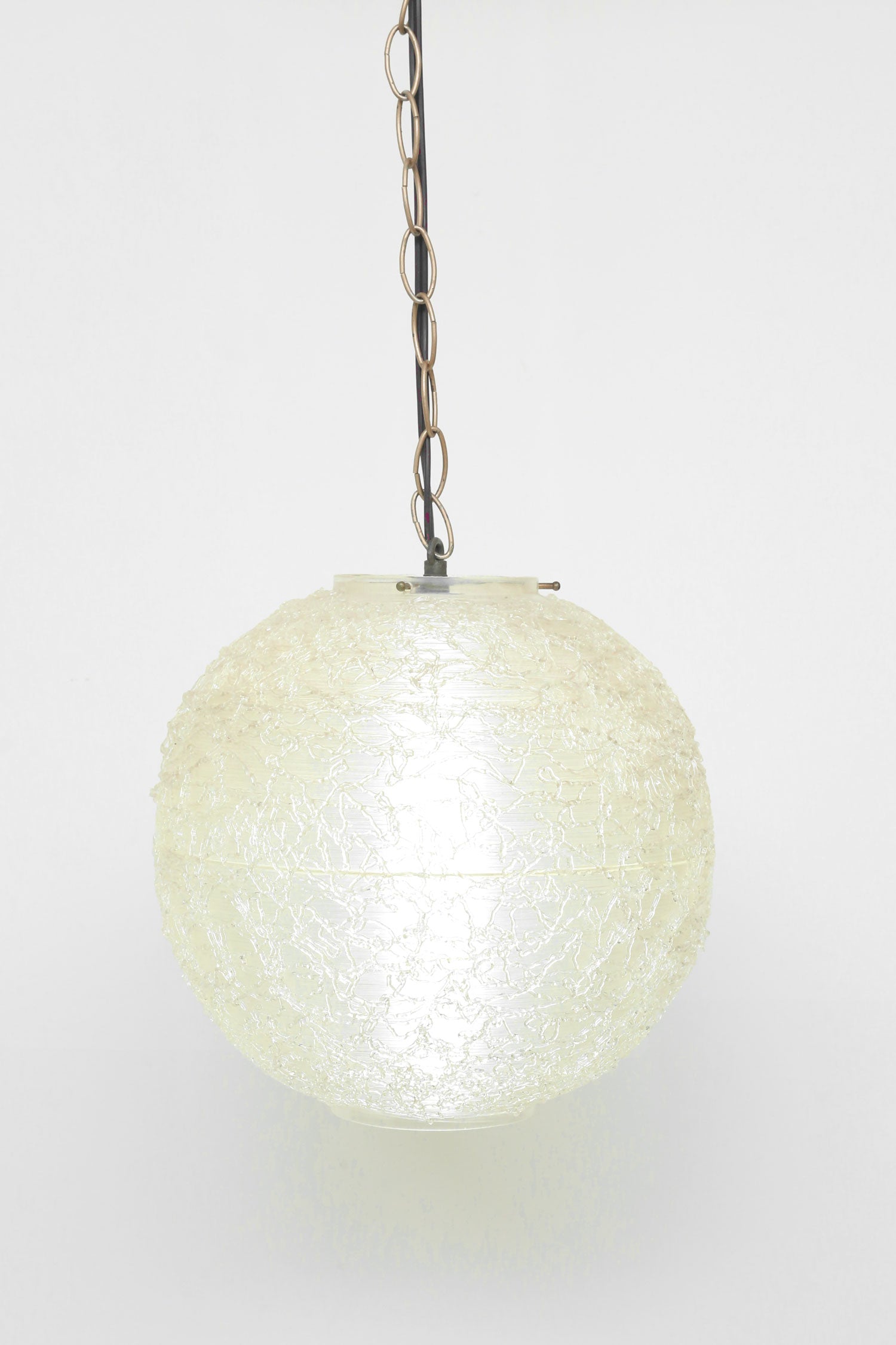 Lucite Spaghetti Swag Lamp