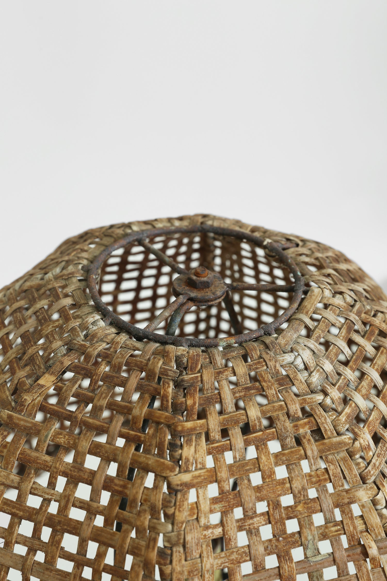 Woven Rattan Table Lamp