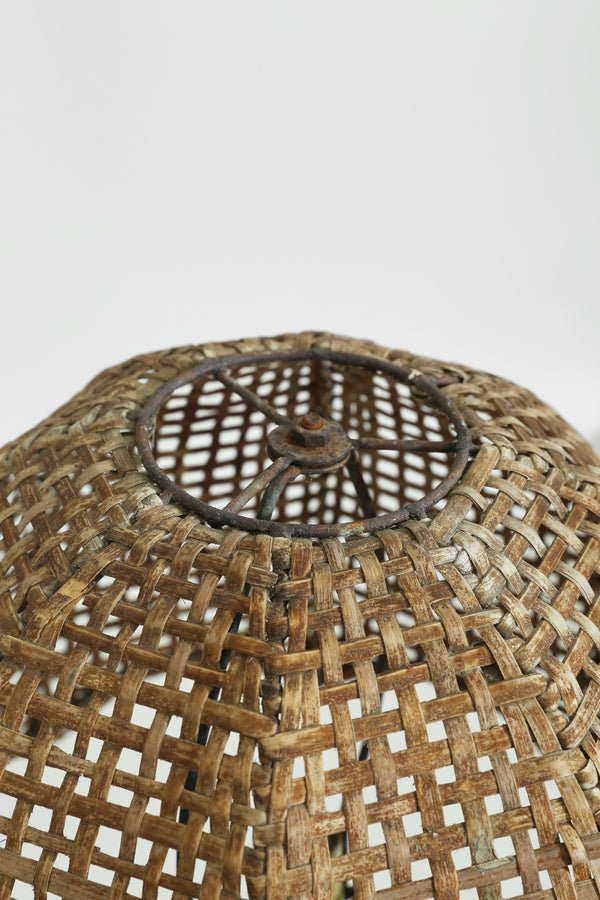 Woven Rattan Table Lamp