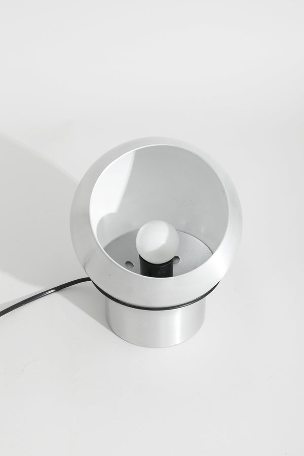 Aluminum Orb Table Lamp
