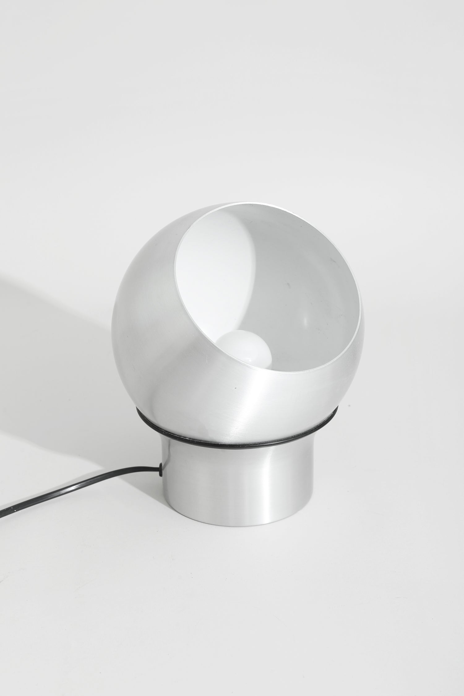 Aluminum Orb Table Lamp