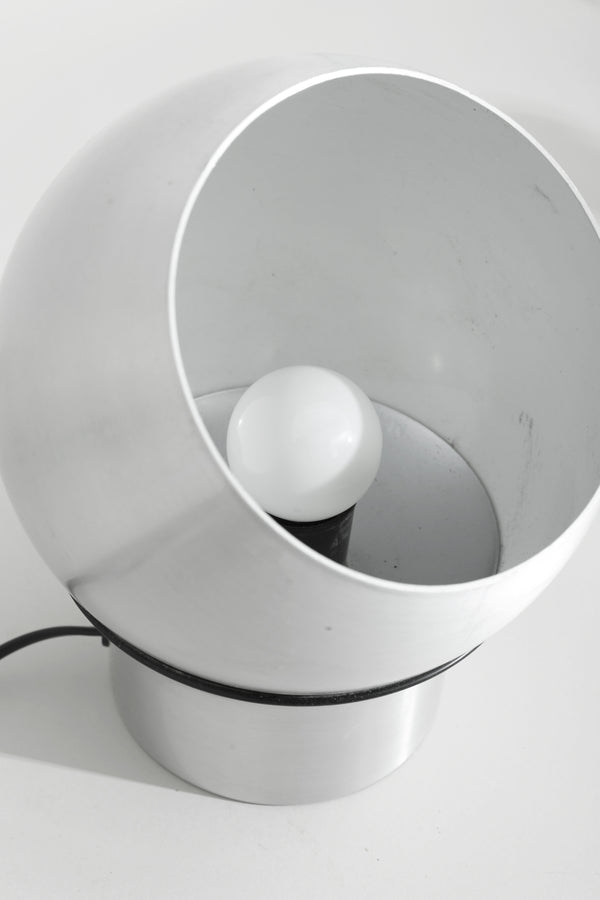 Aluminum Orb Table Lamp