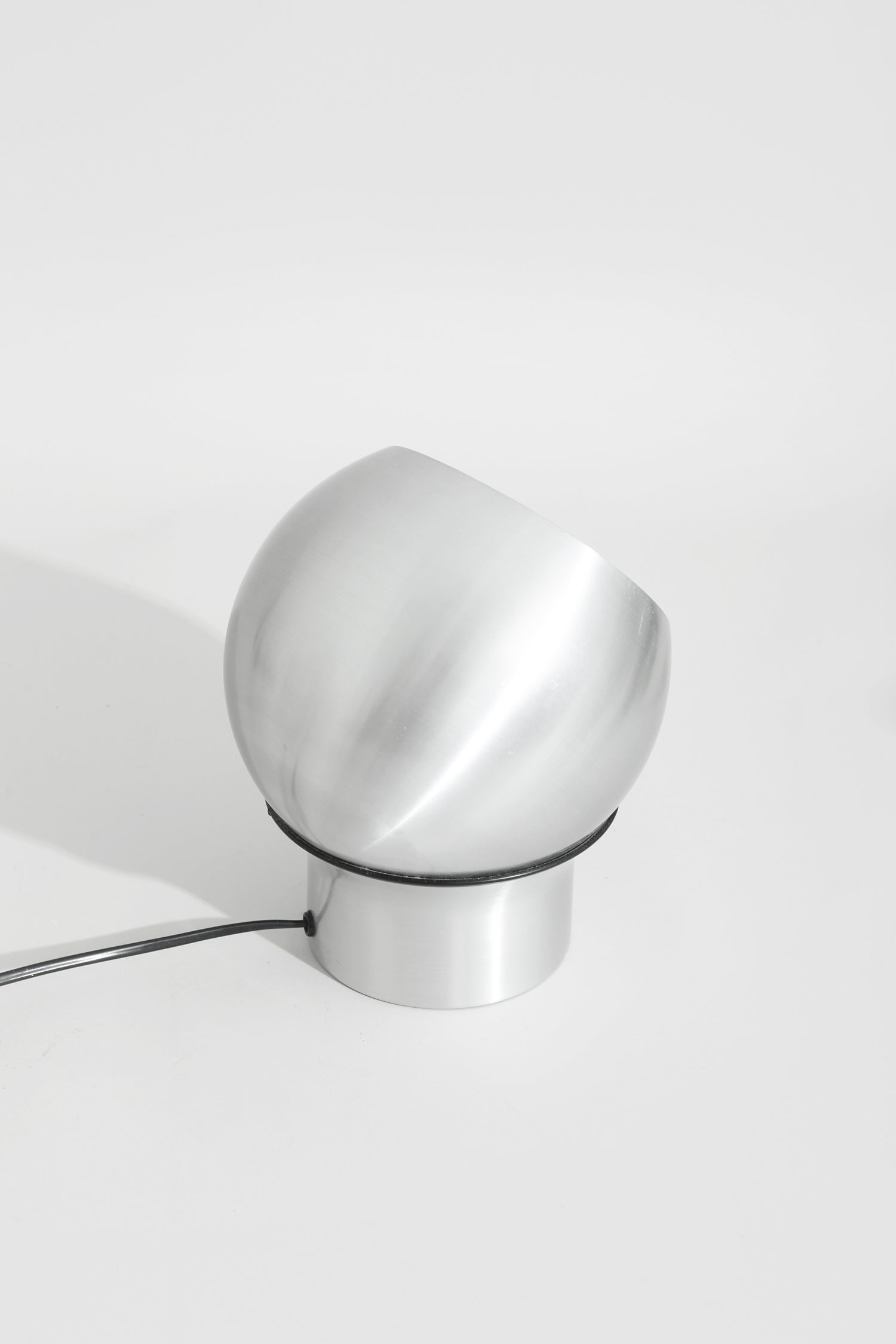 Aluminum Orb Table Lamp