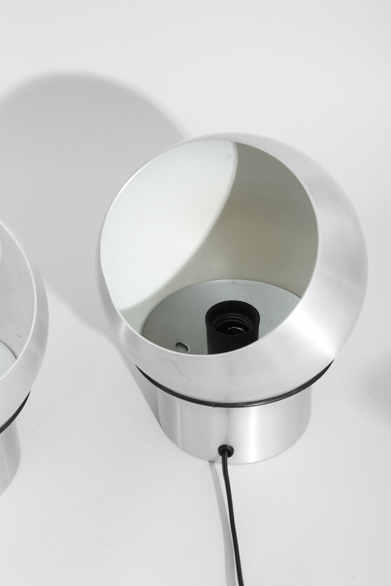 Aluminum Orb Table Lamp