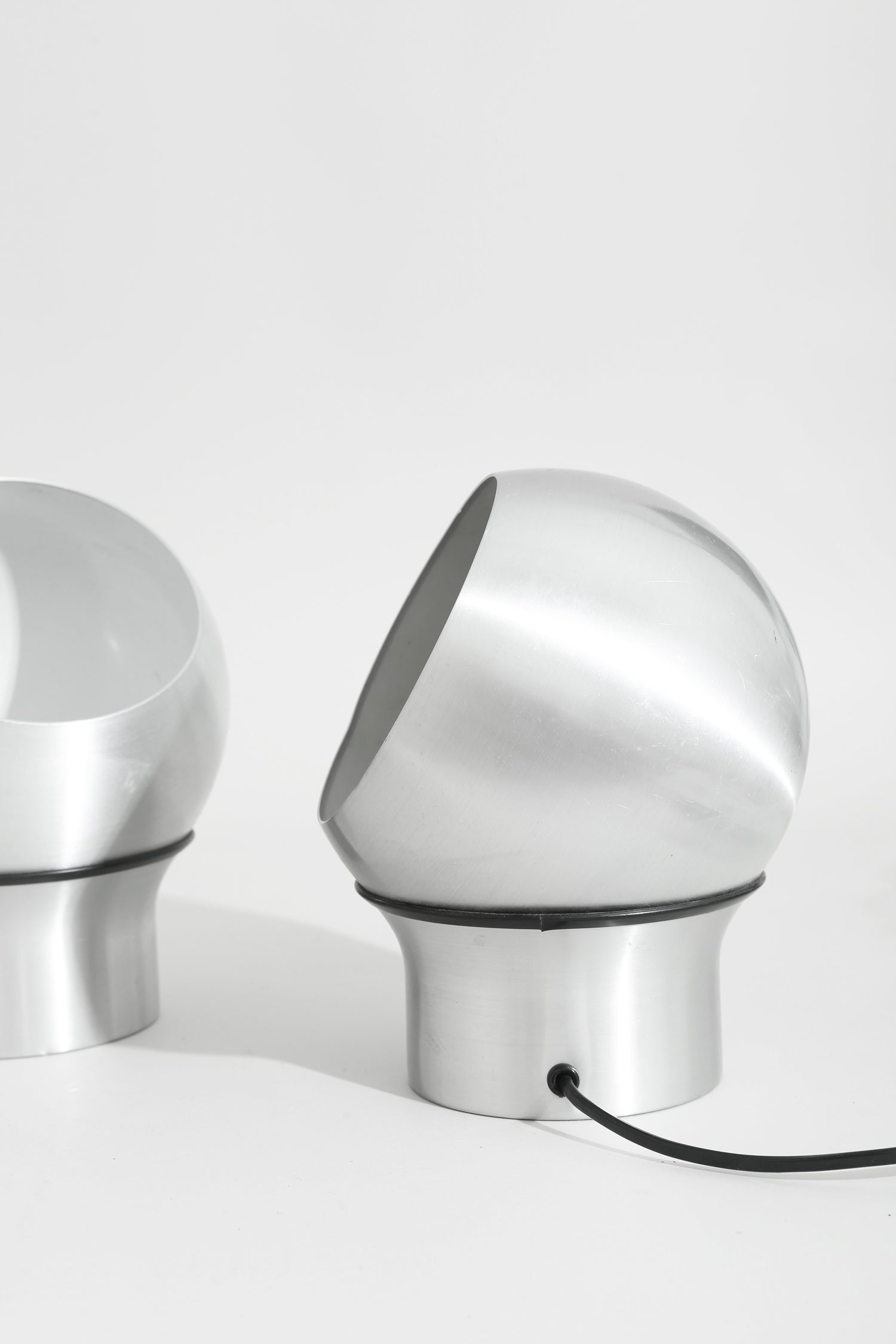 Aluminum Orb Table Lamp