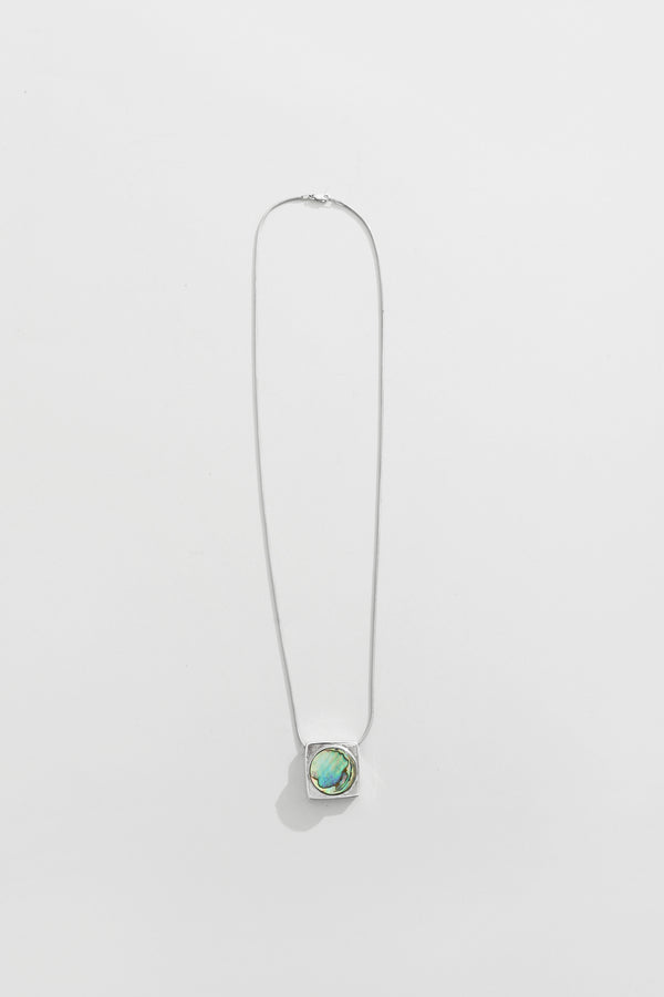 Modernist Abalone Necklace