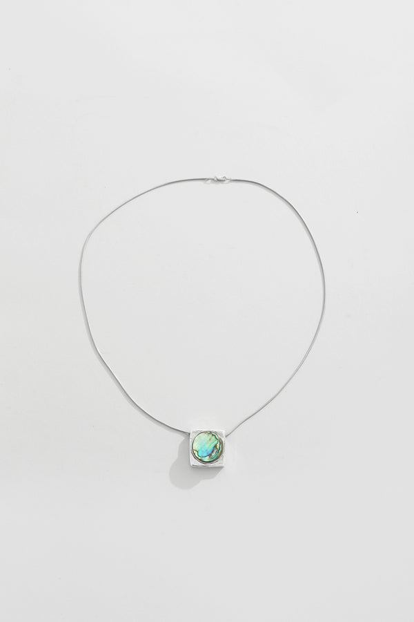 Modernist Abalone Necklace