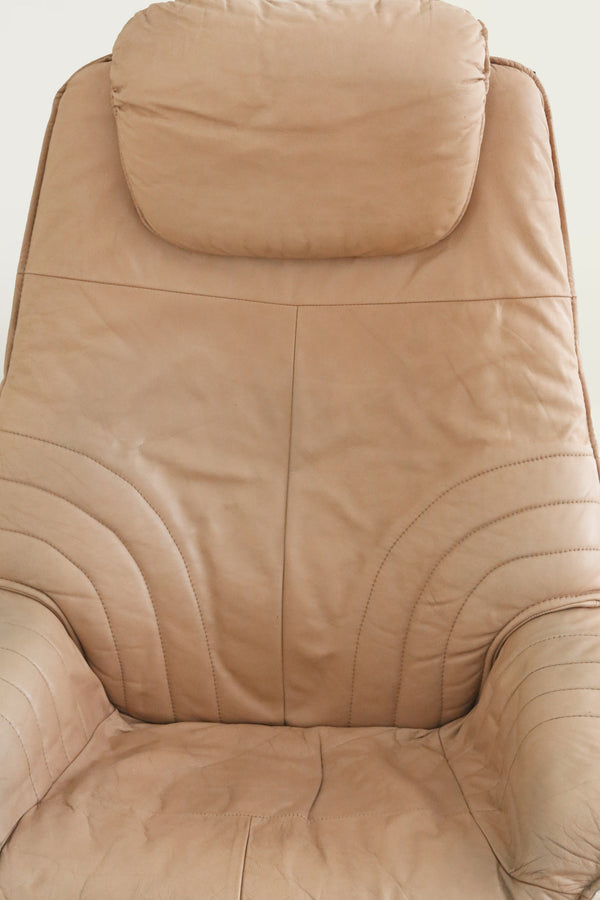 Norwegian Lounge Chair + Ottoman