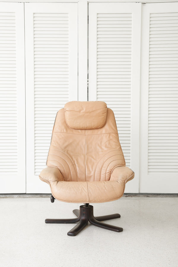 Norwegian Lounge Chair + Ottoman