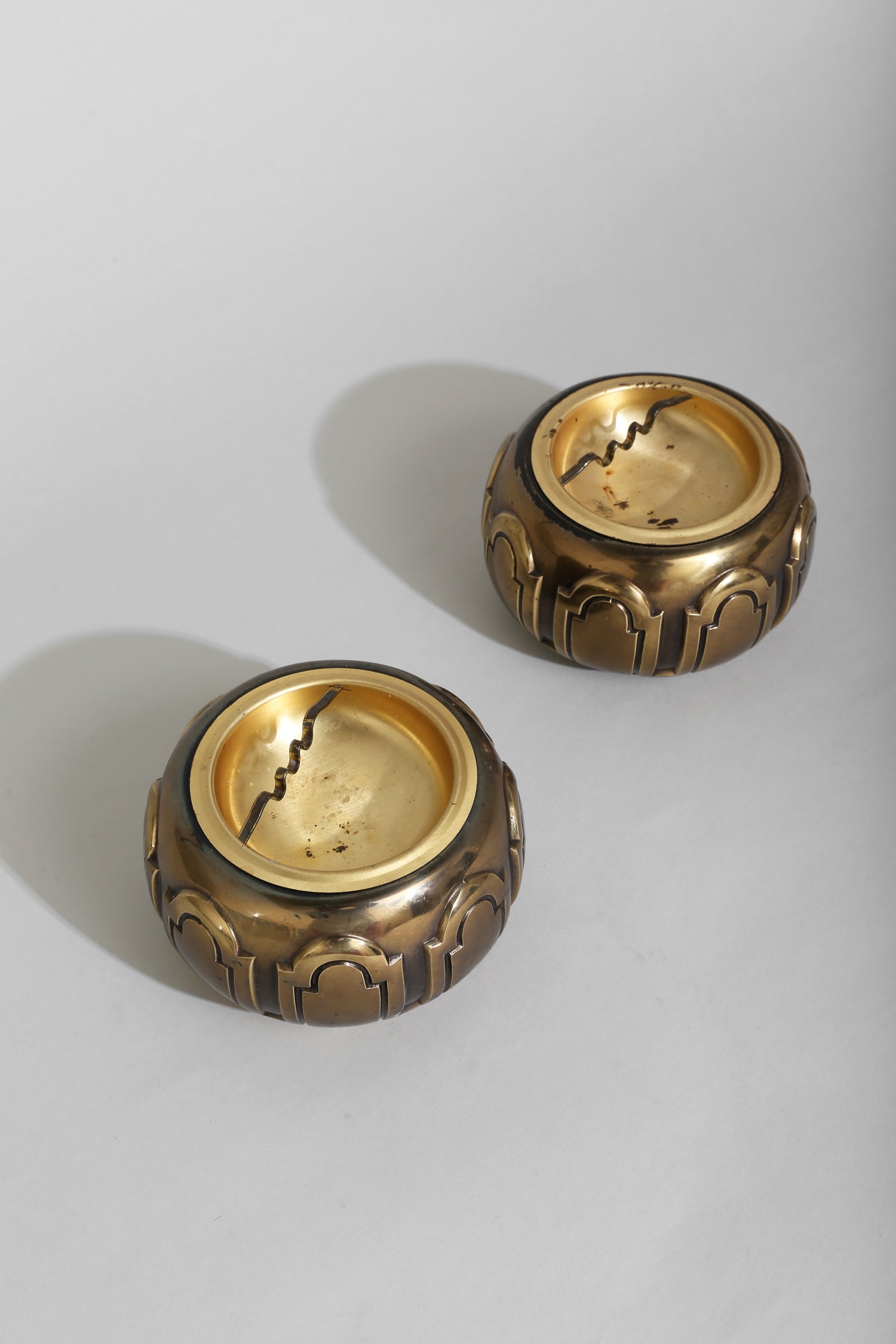 Brass Mid-Century Ashtray