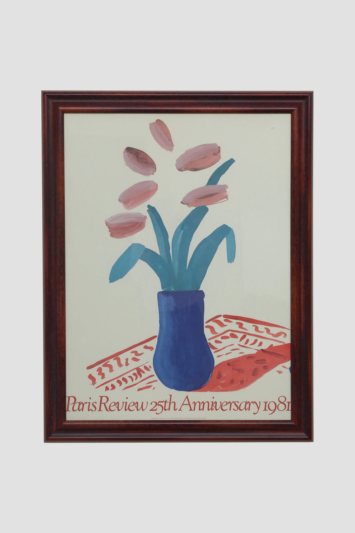 David Hockney, Vintage Framed Poster