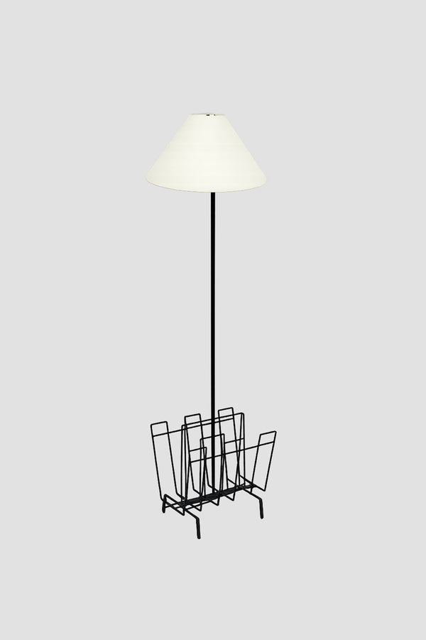 Minimalist Magazine Rack Floor Lamp
