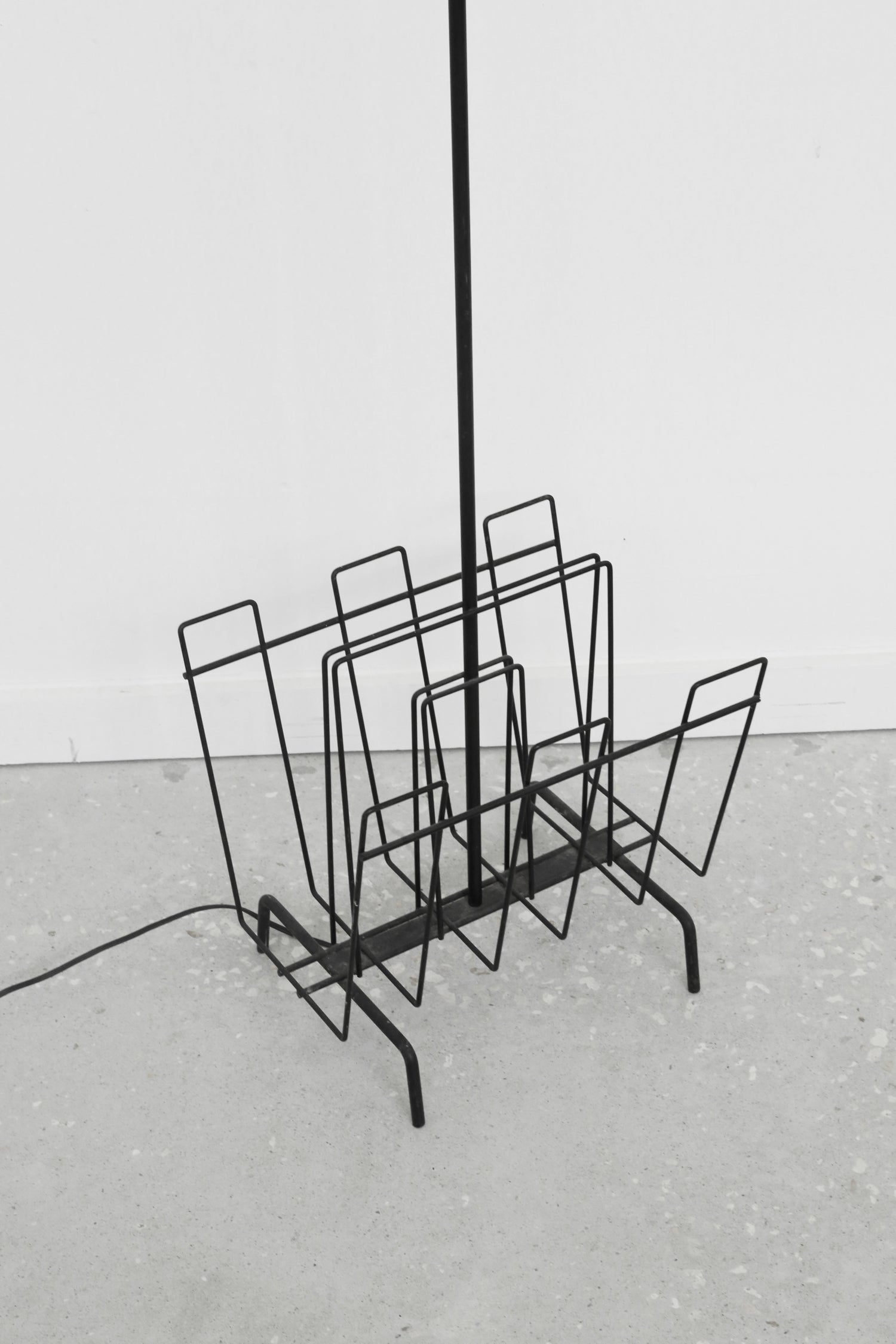 Minimalist Magazine Rack Floor Lamp