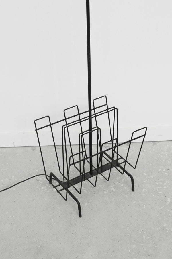 Minimalist Magazine Rack Floor Lamp