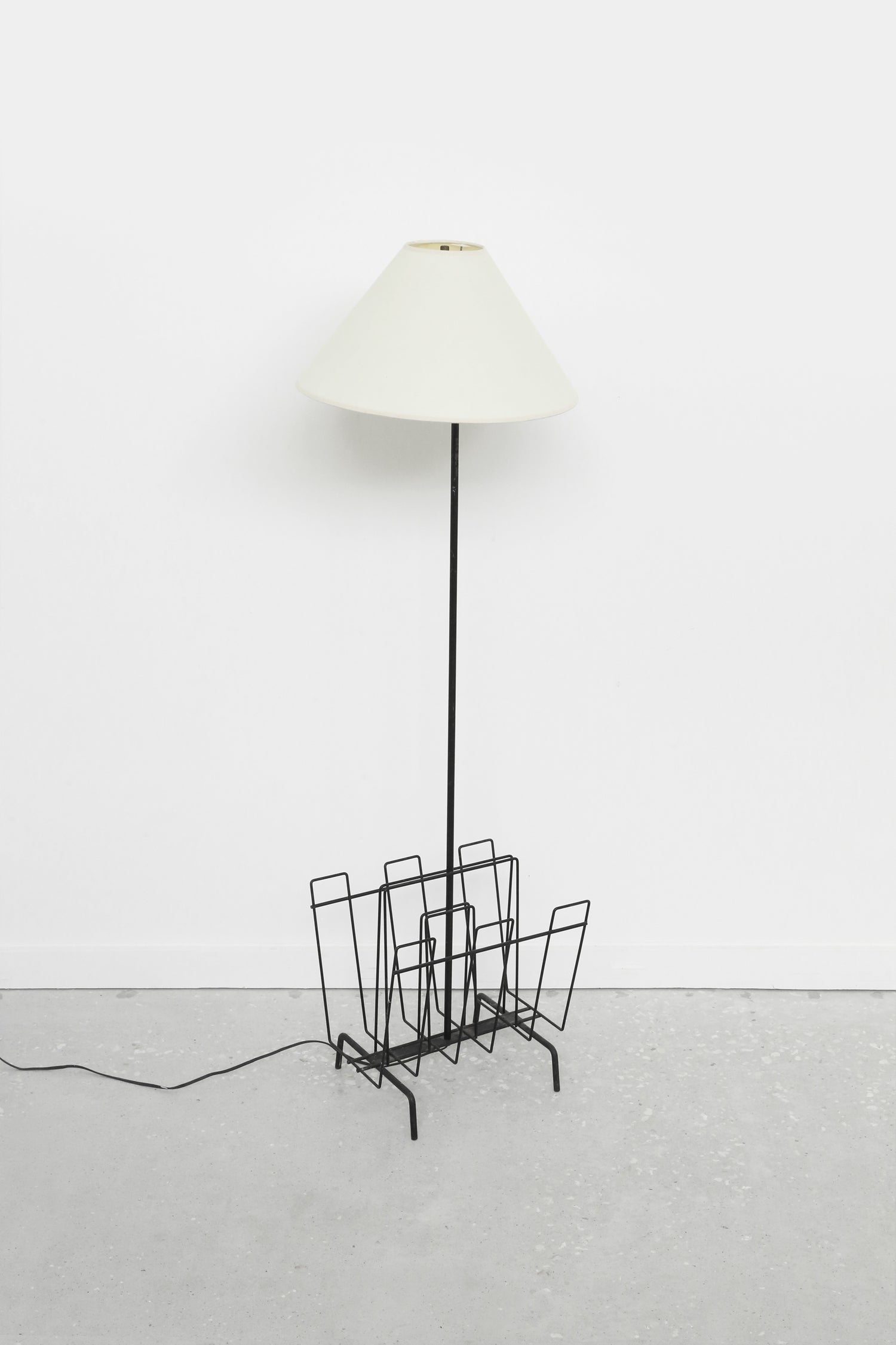 Minimalist Magazine Rack Floor Lamp