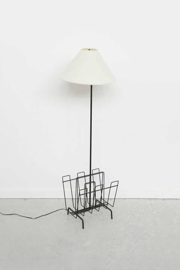 Minimalist Magazine Rack Floor Lamp