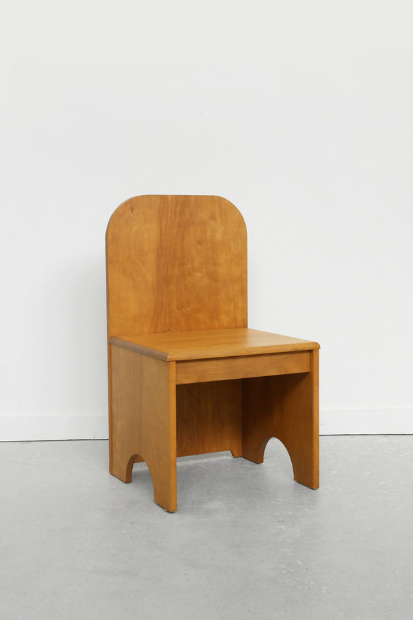 Folk Wood Side Chair