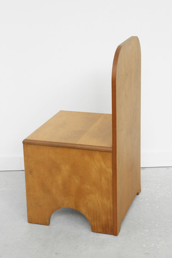 Folk Wood Side Chair