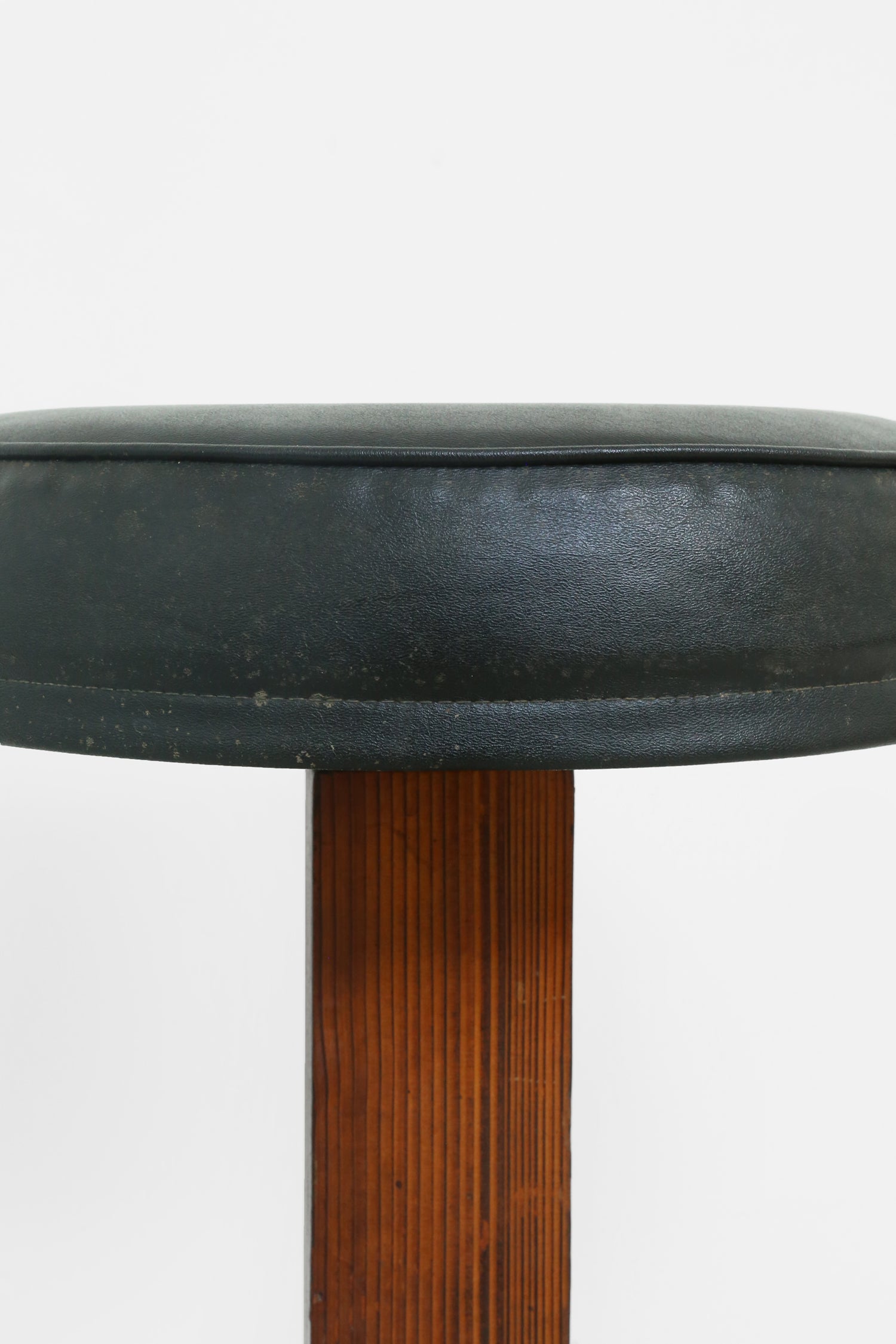 Brutalist Wood Stool