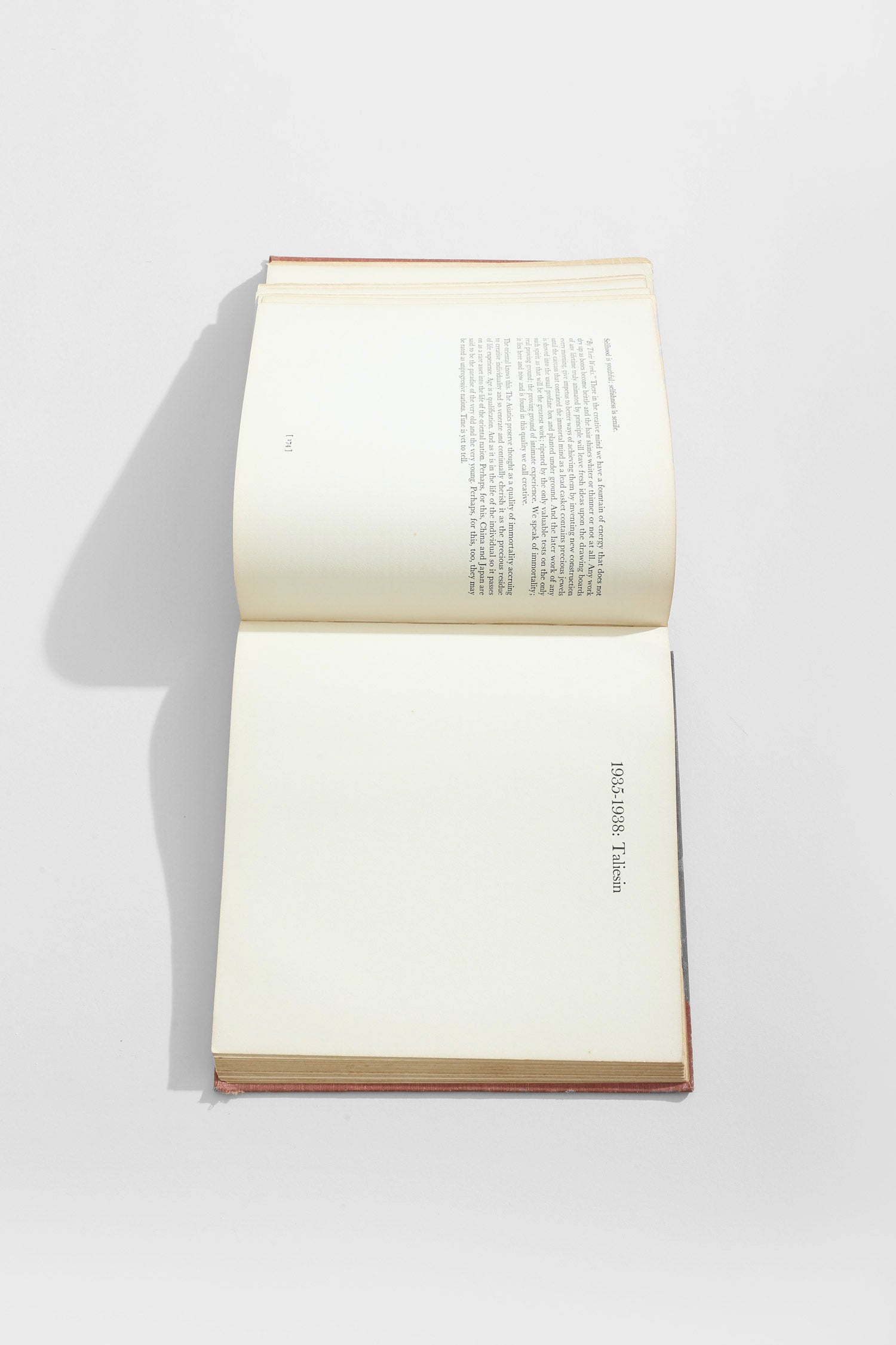 Frank Lloyd Wright on Architecture Book