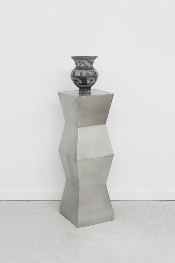 Geometric Pedestal Floor Lamp