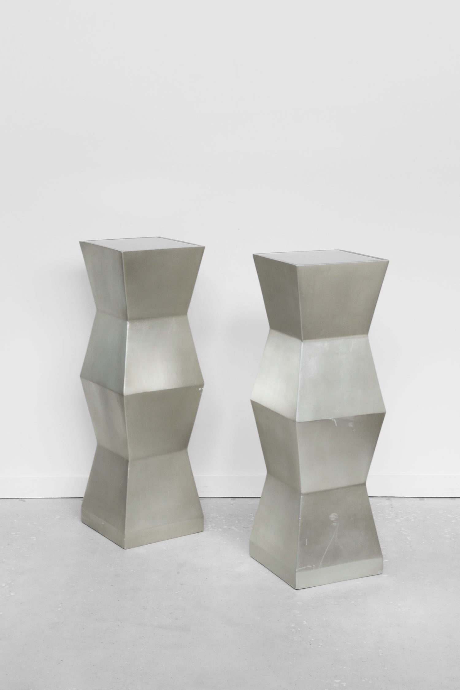 Geometric Pedestal Floor Lamp