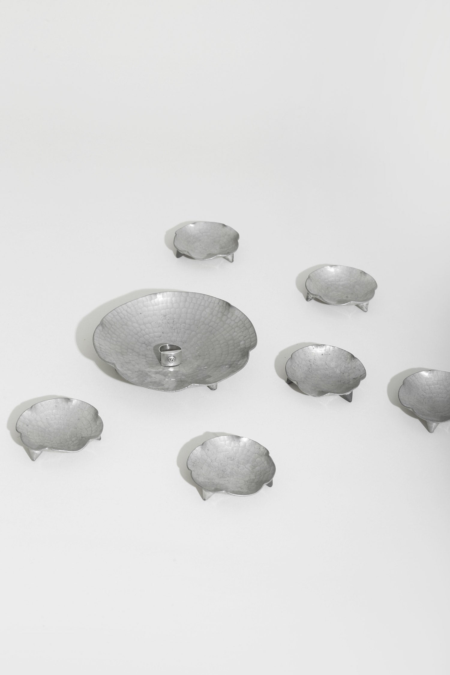 Hammered Pewter Catchall