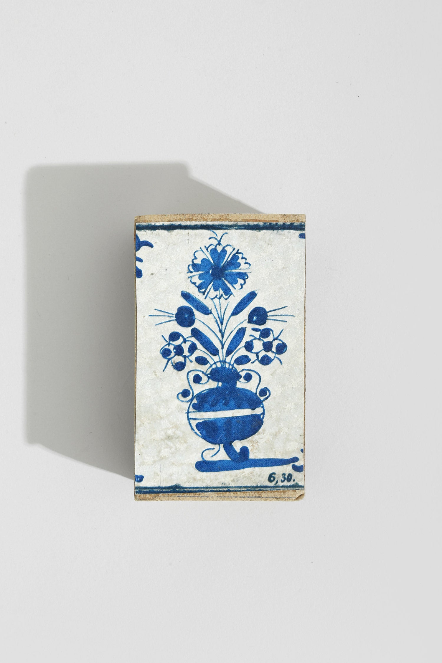 Vintage Delft Bouquet Matchbook