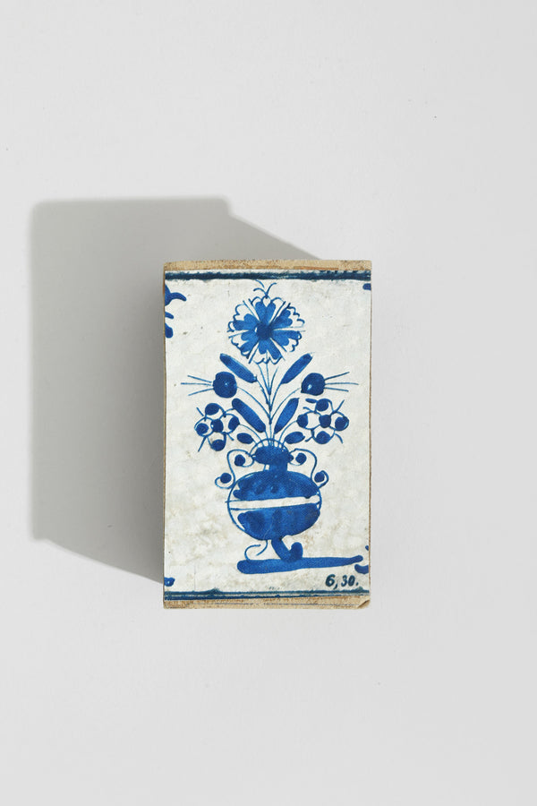 Vintage Delft Bouquet Matchbook