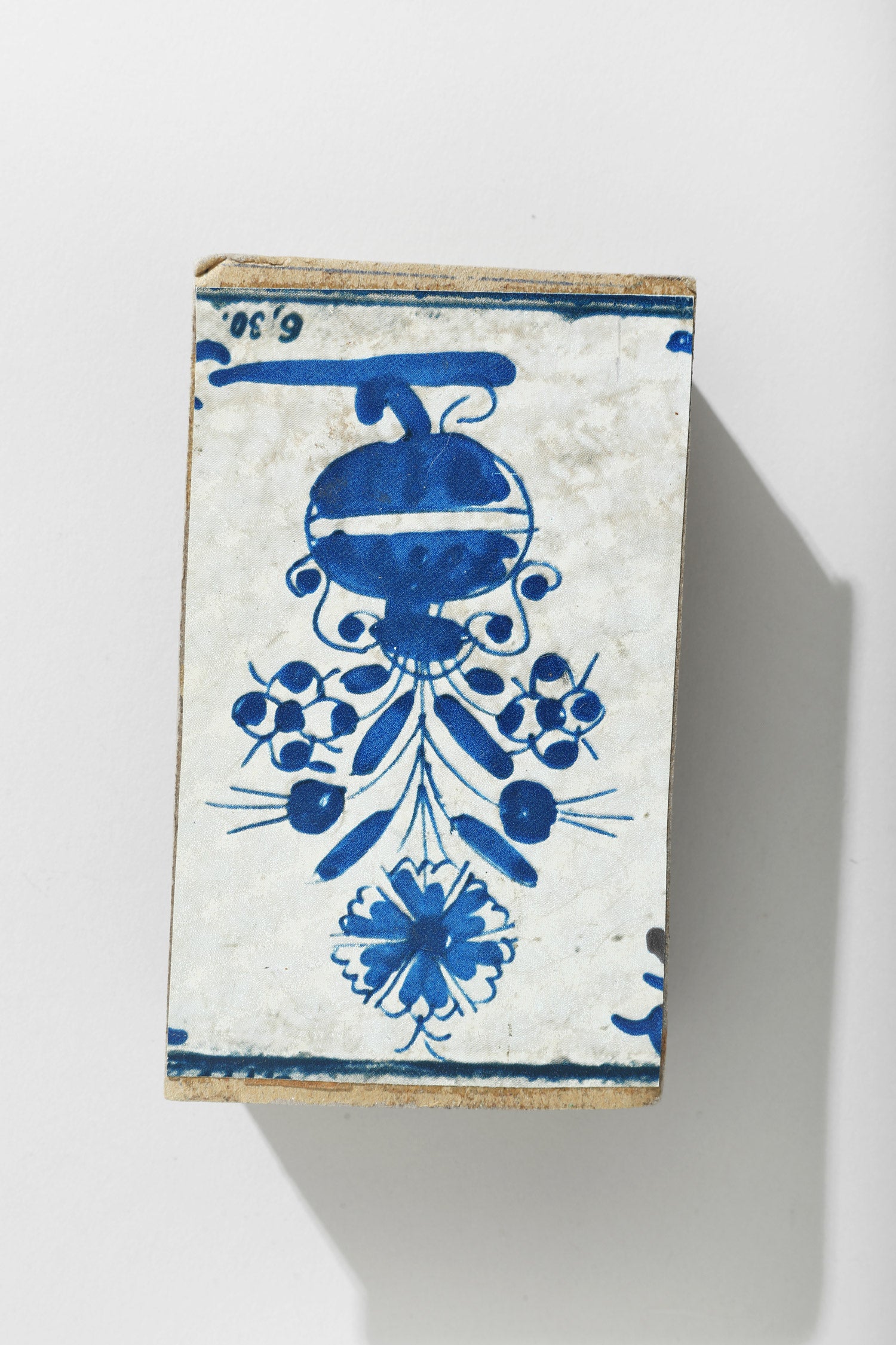 Vintage Delft Bouquet Matchbook