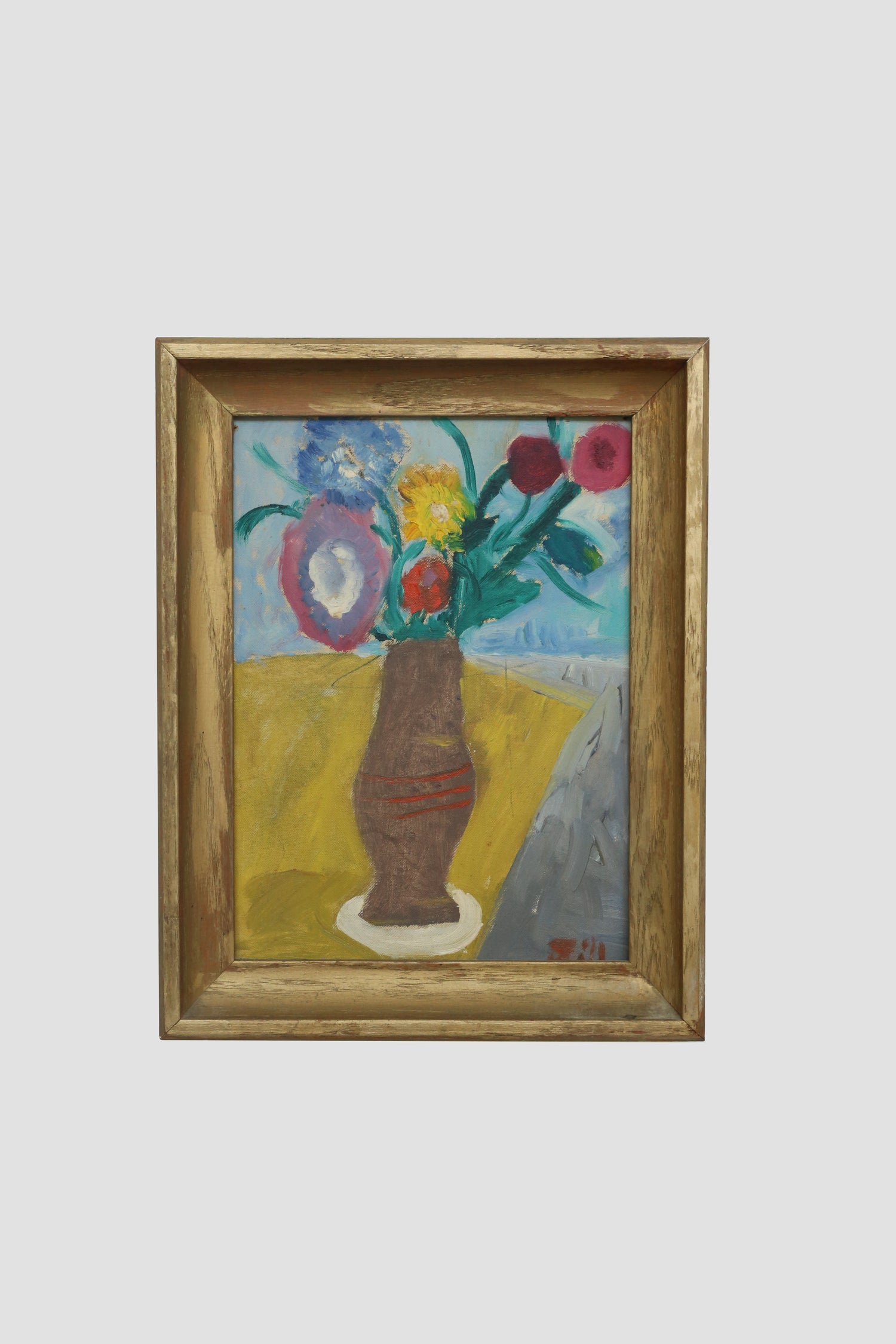 Framed Still Life Painting
