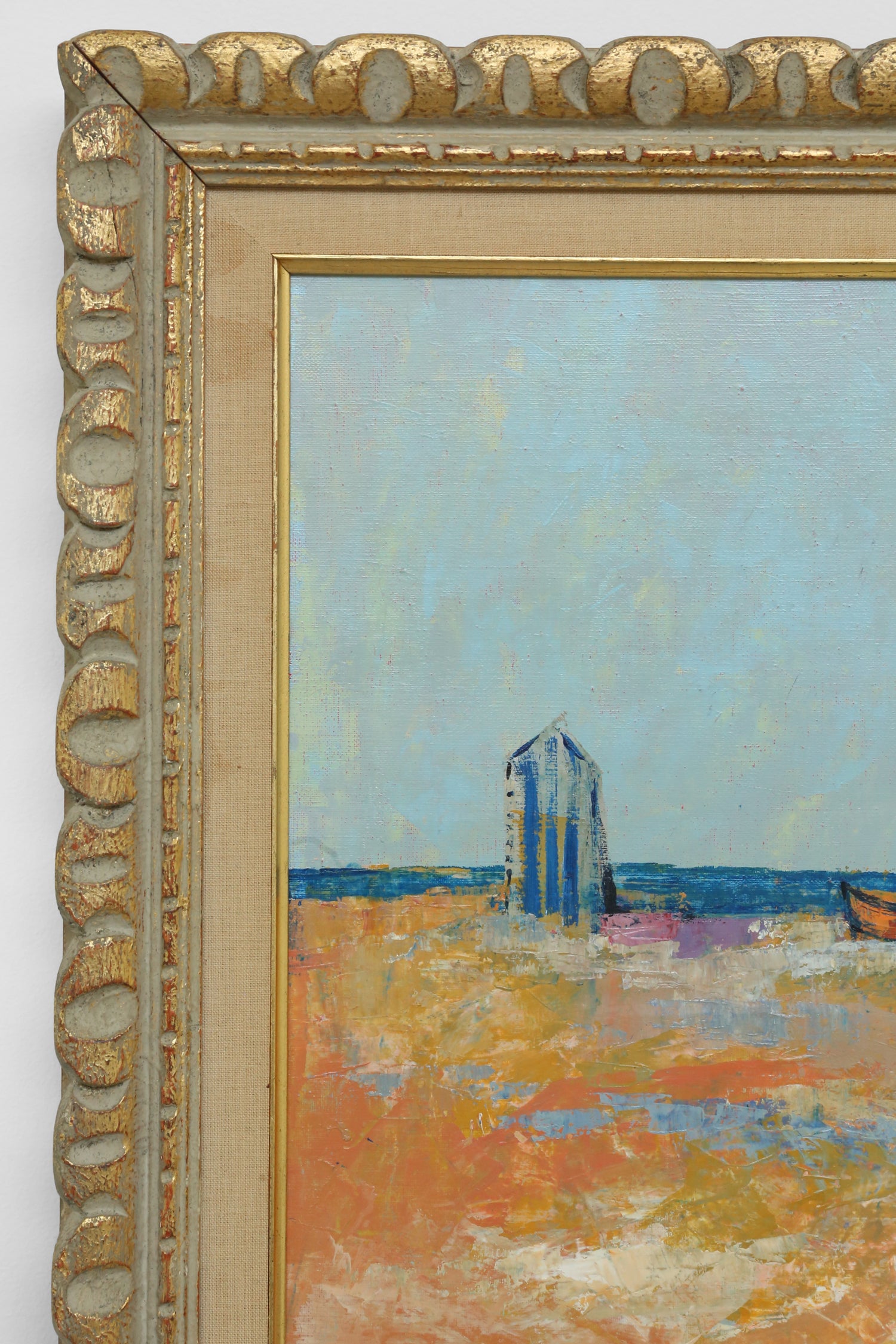 Coastal Landscape Oil Painting